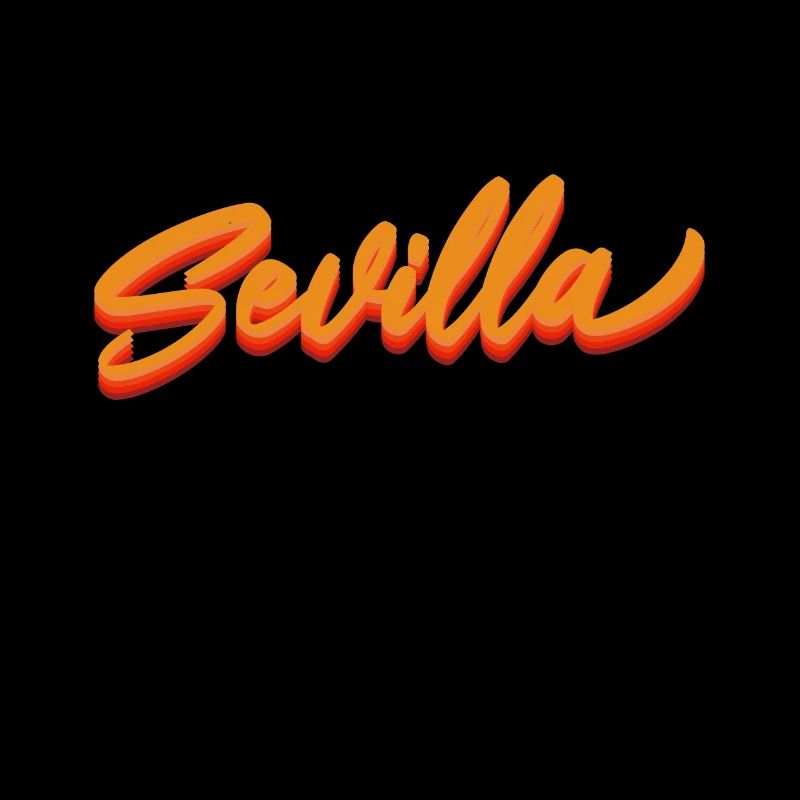 Sevilla Gradient Script Logo