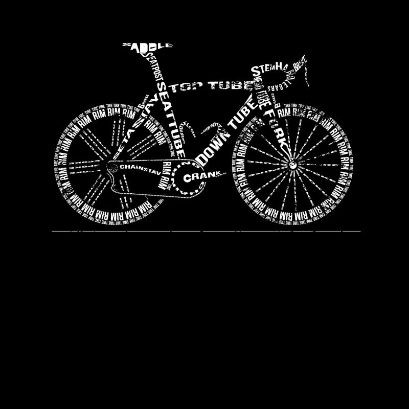 Bicycle Word Art