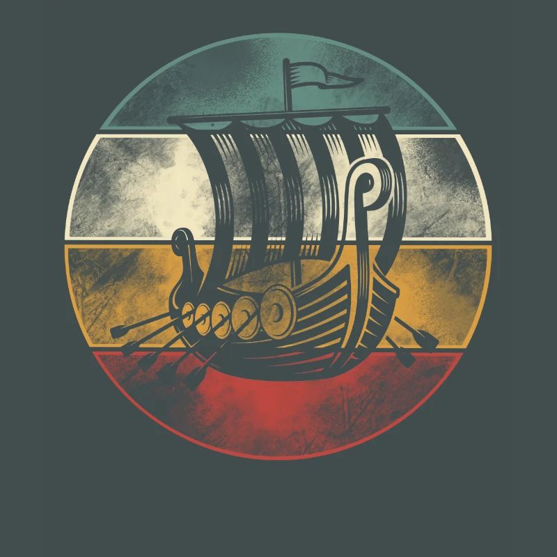 Wikinger Boot, Drachenboot Langschiff