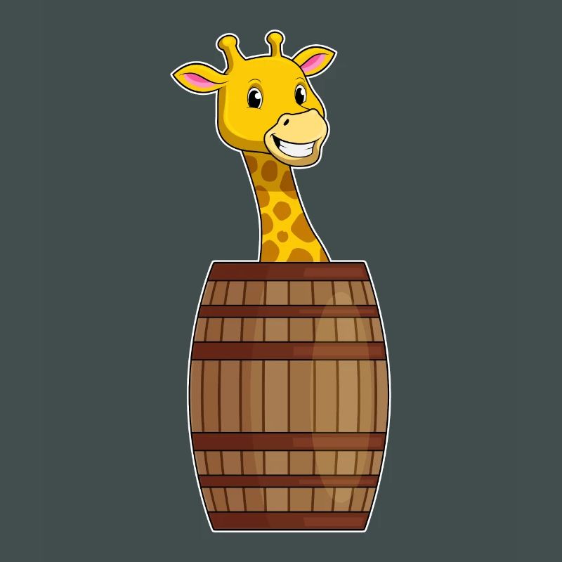 Giraffe Barrel