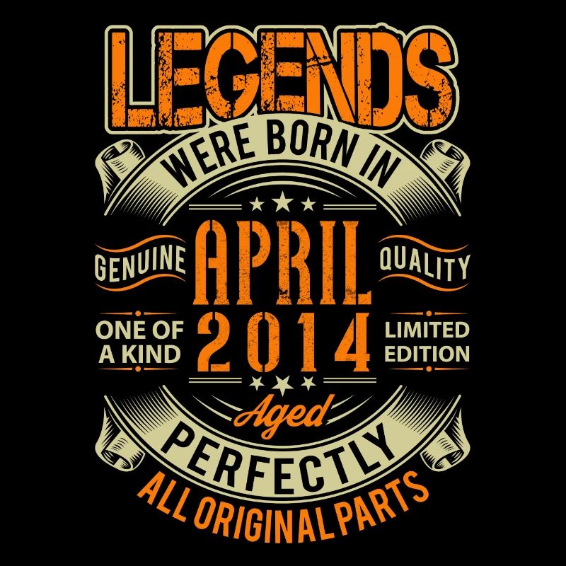 2014 April Birthday Legend