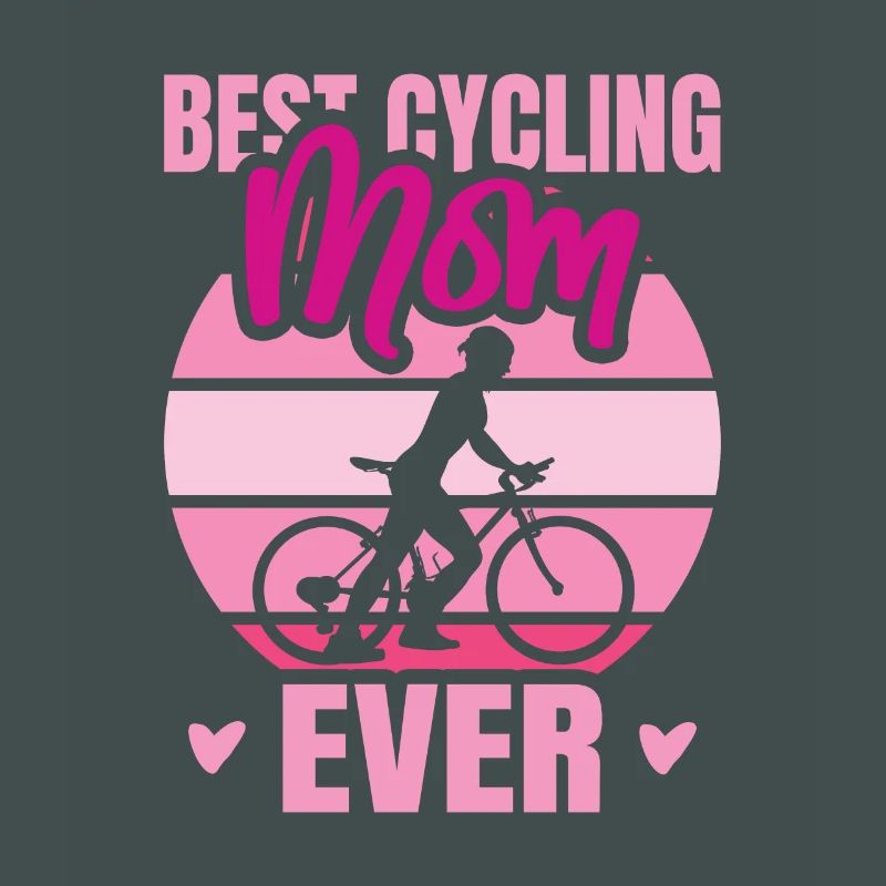 Radfahrer Mutter