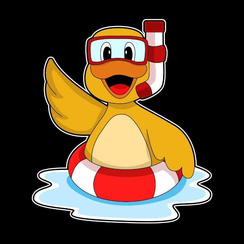Natation de canards Ring Été