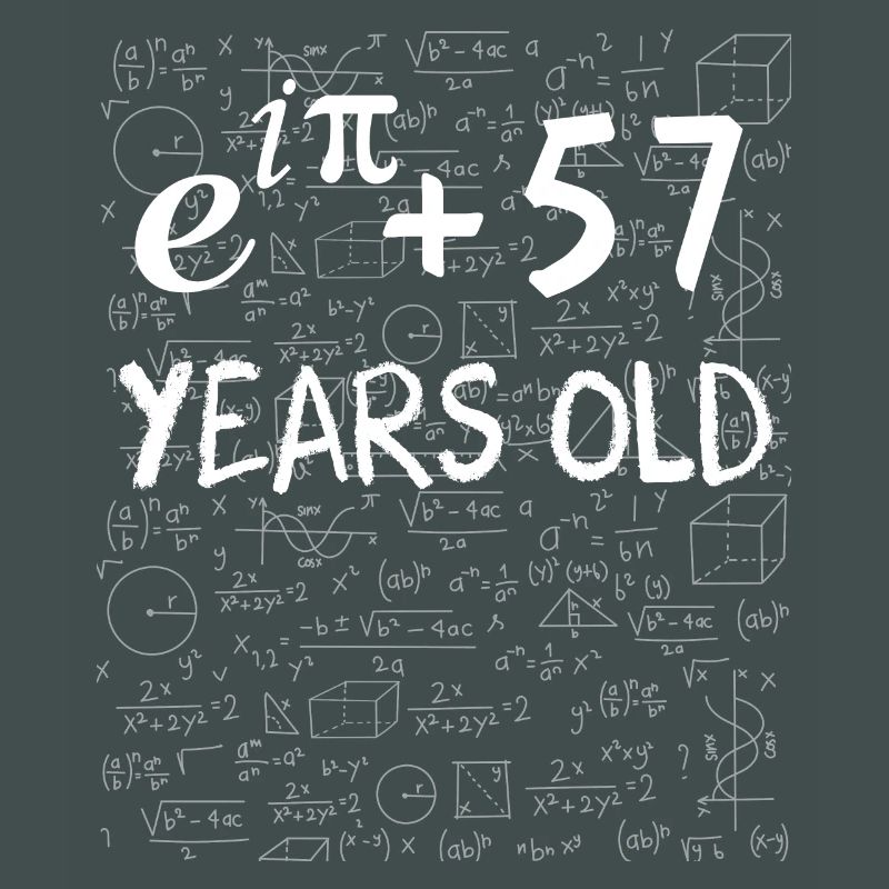 56th Birthday 56 Years Euler Identity Math Gift
