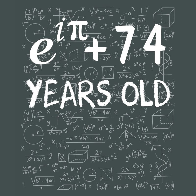 73e anniversaire 73 ans Euler Identité cadeau math