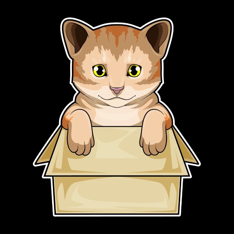 Katze Karton