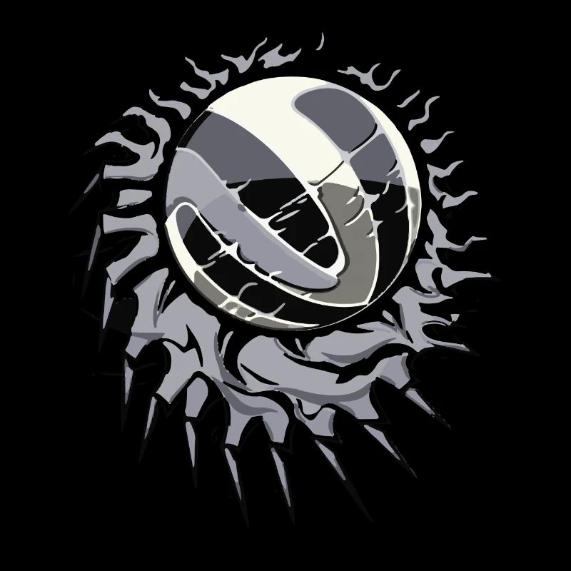 Volleyball Volleyball Player Logo