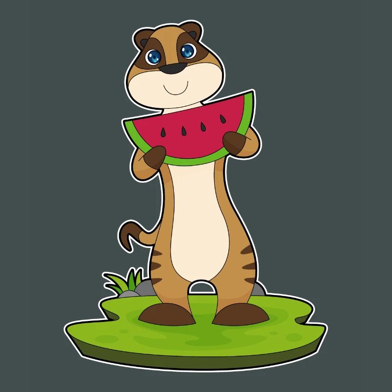 Suricate Pastèque