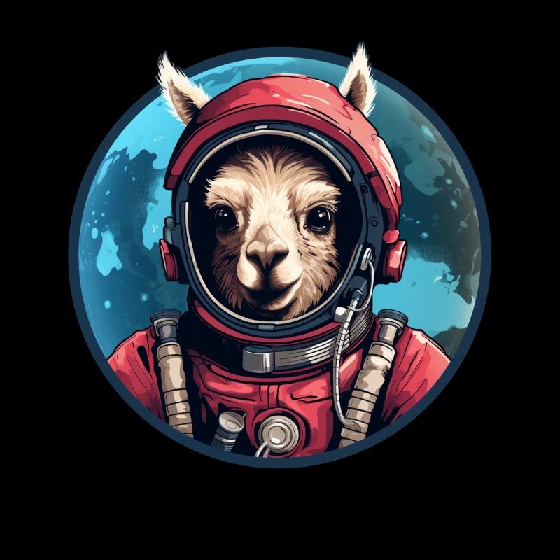 Astronaut Lama