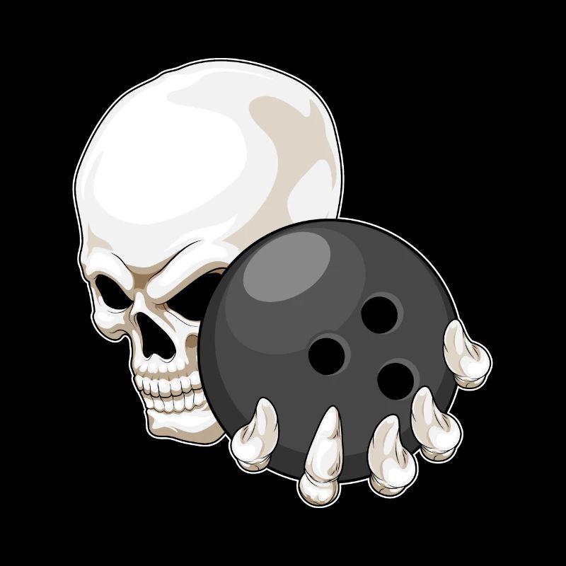 Skull Bowling Boule de bowling