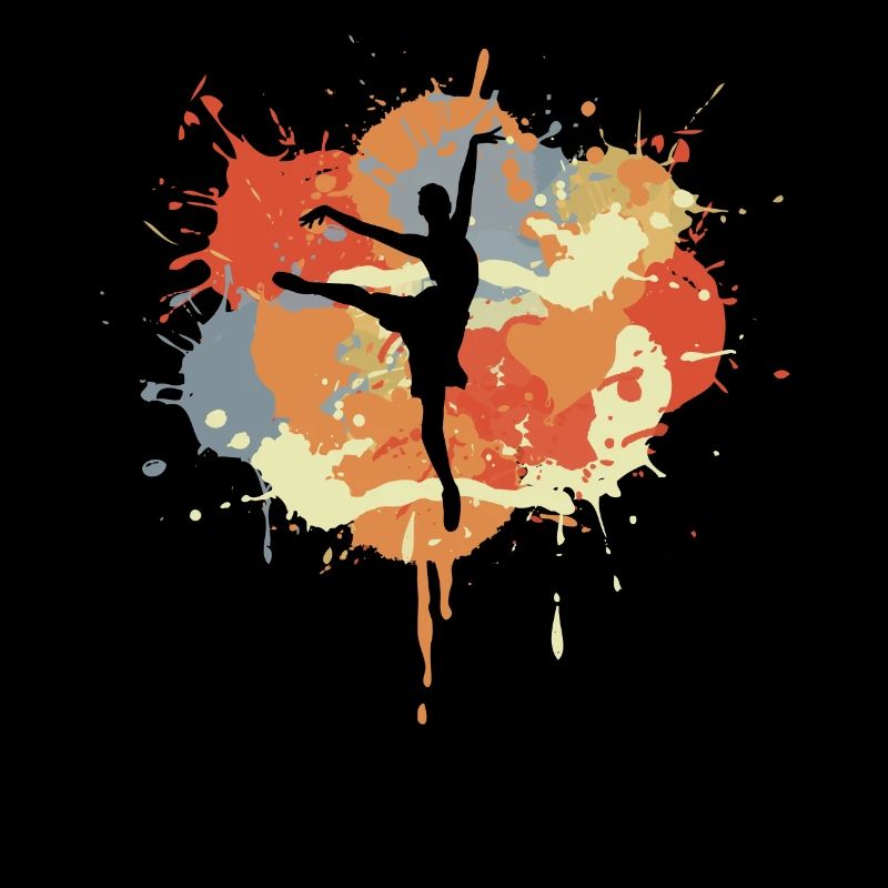 Dessin de danseuse de ballet