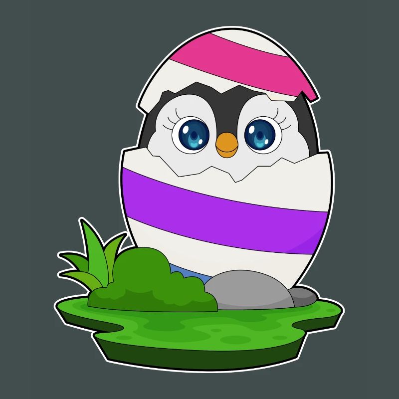 Penguin Easter Easter Egg