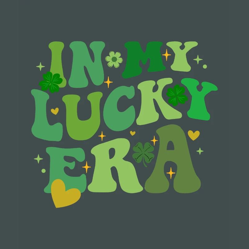 Dans mon ère chanceuse, le trèfle de la Saint-Patrick