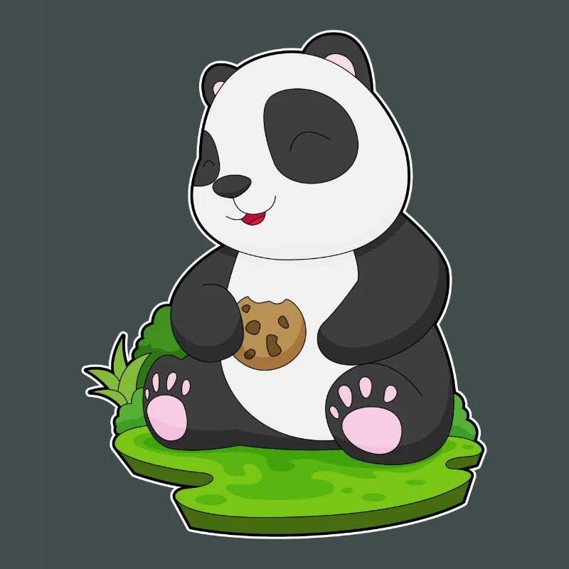 Panda Cookie