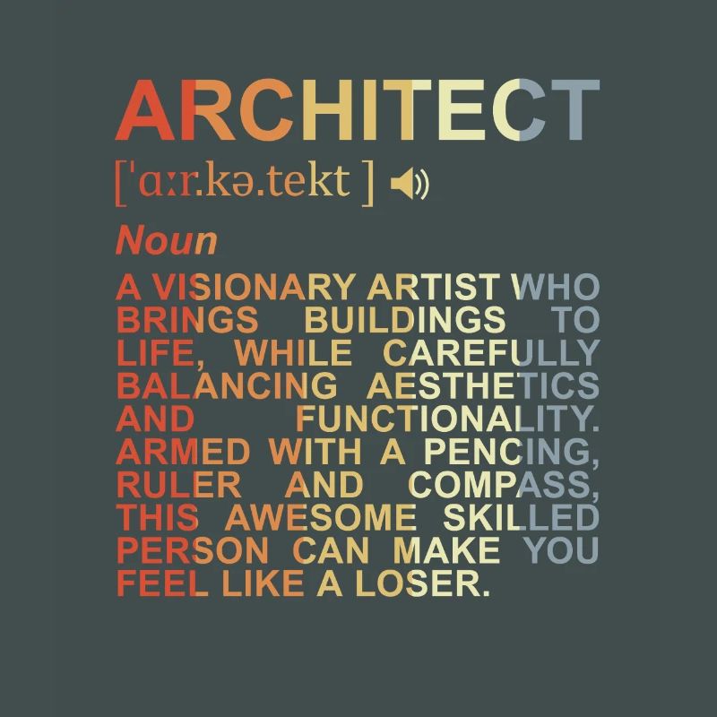 Architecte Explication des termes