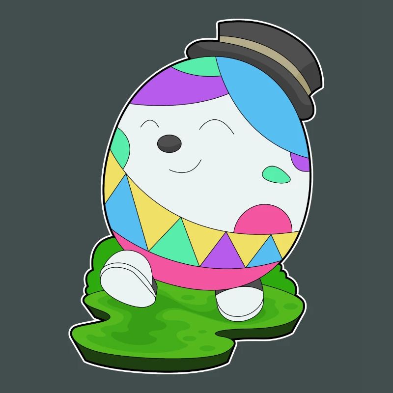 Easter Easter Egg Cylinder