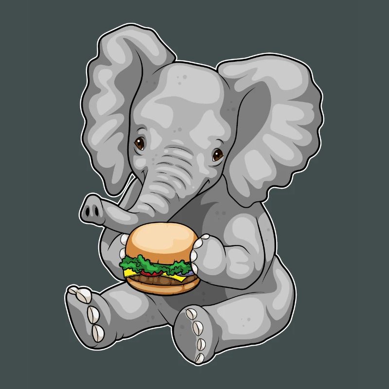 Elephant Cheeseburger