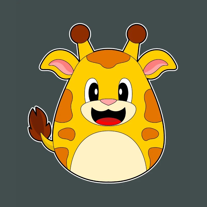Giraffe Easter Easter Egg