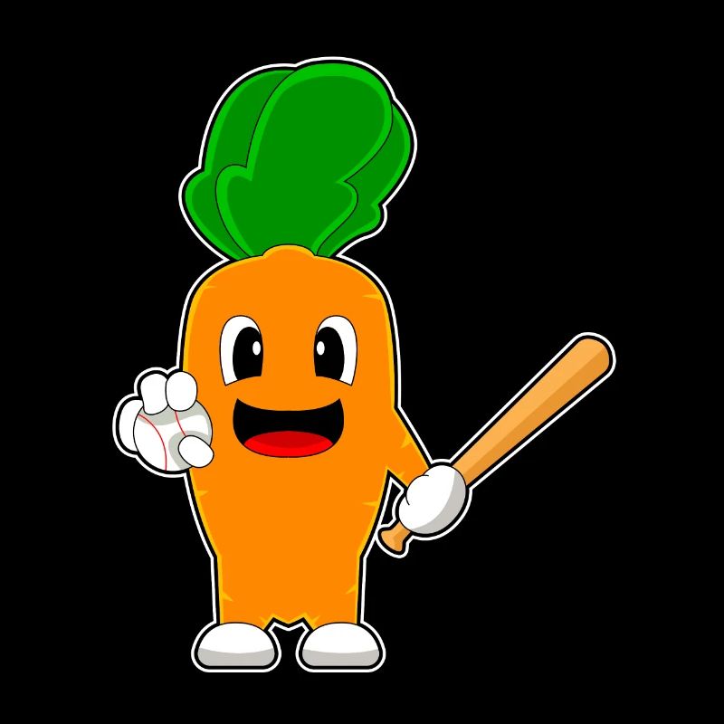 Carotte Baseball Batte de Baseball