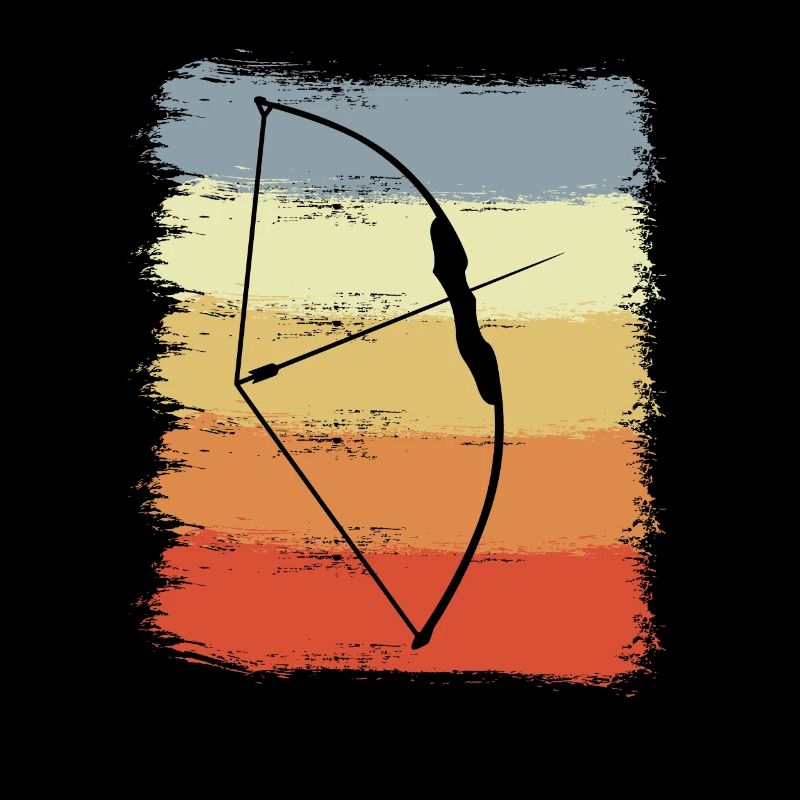 Arc et flèche vintage