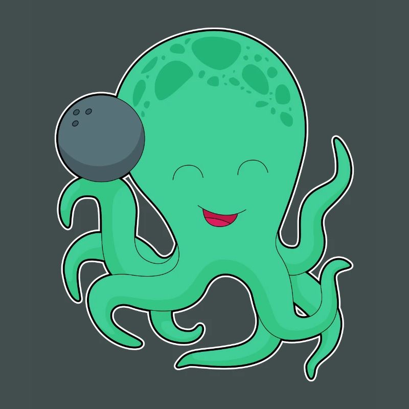 Octopus Bowling Boule de bowling