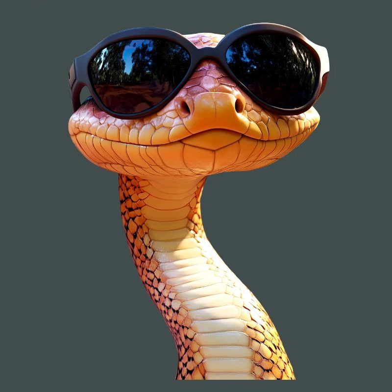 Serpent Python Cobra Mamba Serpent à sonnettes Serpent