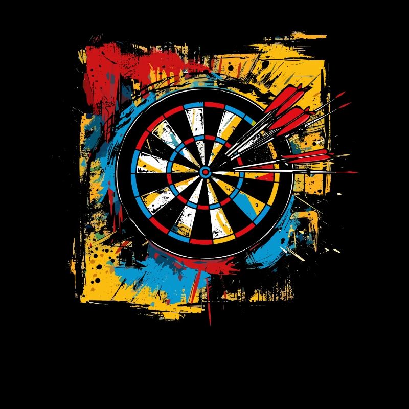 Dartboard Graffiti