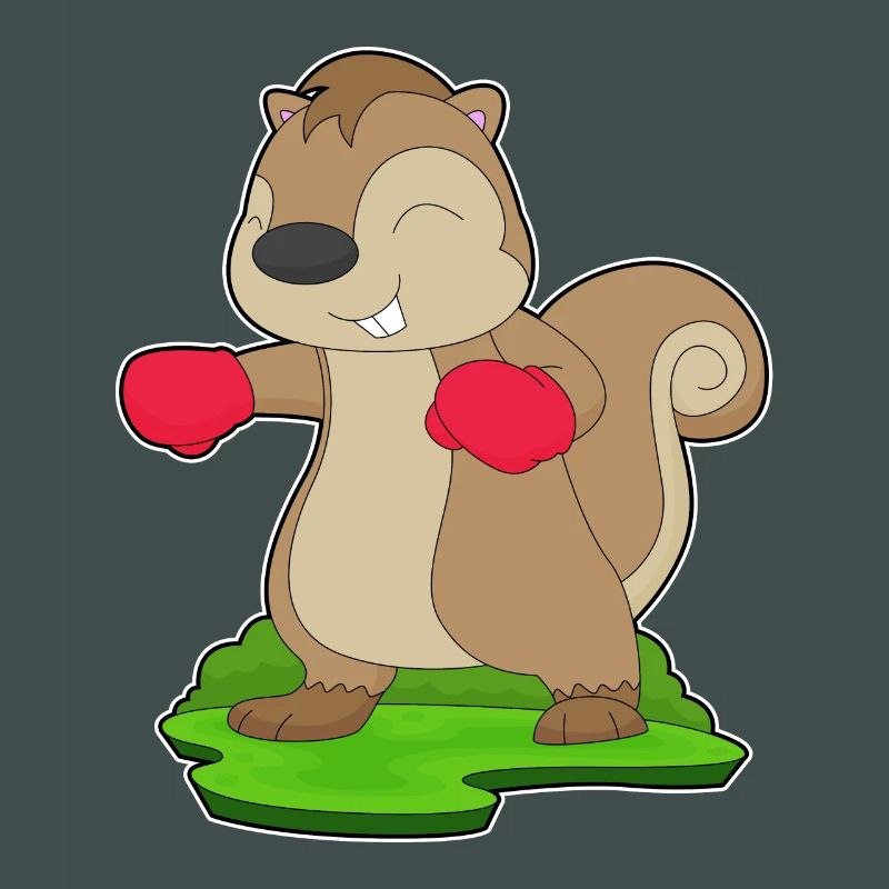 Squirrel Boxer Gants de boxe Boxe