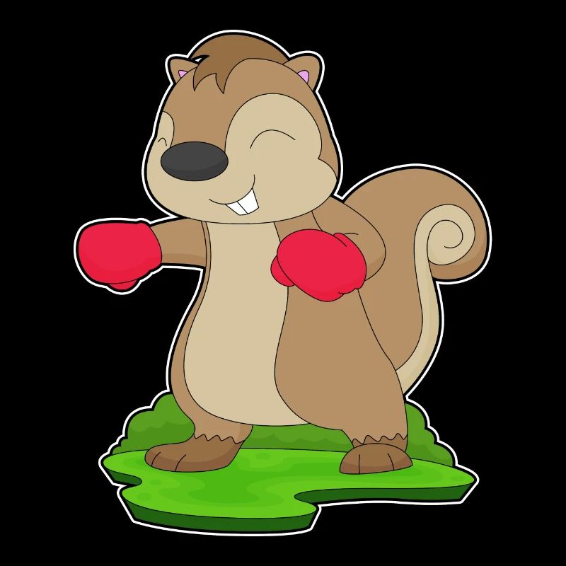 Squirrel Boxer Gants de boxe Boxe