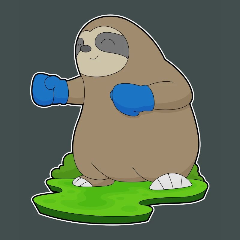 Sloth Boxer Gants de boxe Boxe