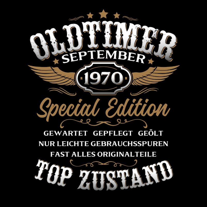 55. Geburtstag Geschenk Oldtimer September 1970