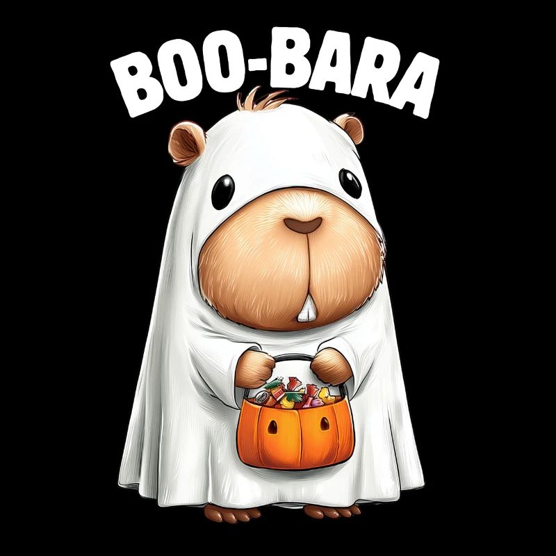 Capybara in Halloween costume