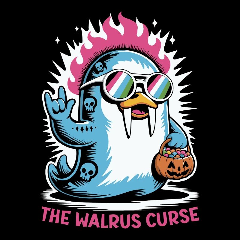 Walrus Punk Rocker Halloween