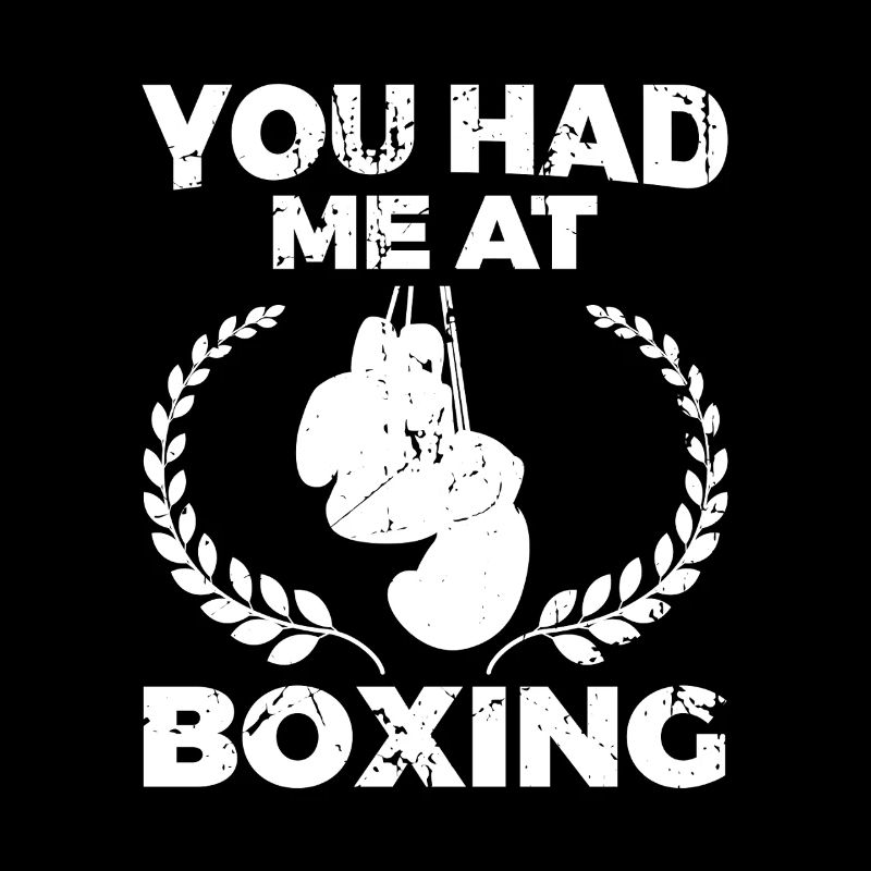Boxe Humour Motivation Design