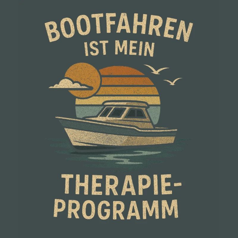 Boating is my therapy program