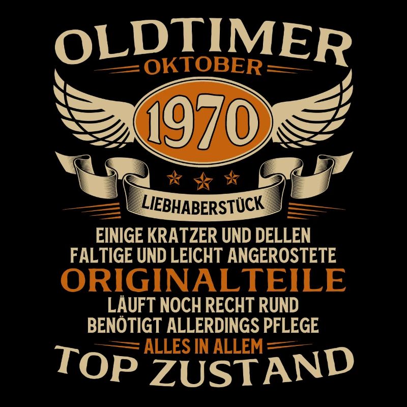 55. Geburtstag Geschenk Oldtimer Oktober 1970