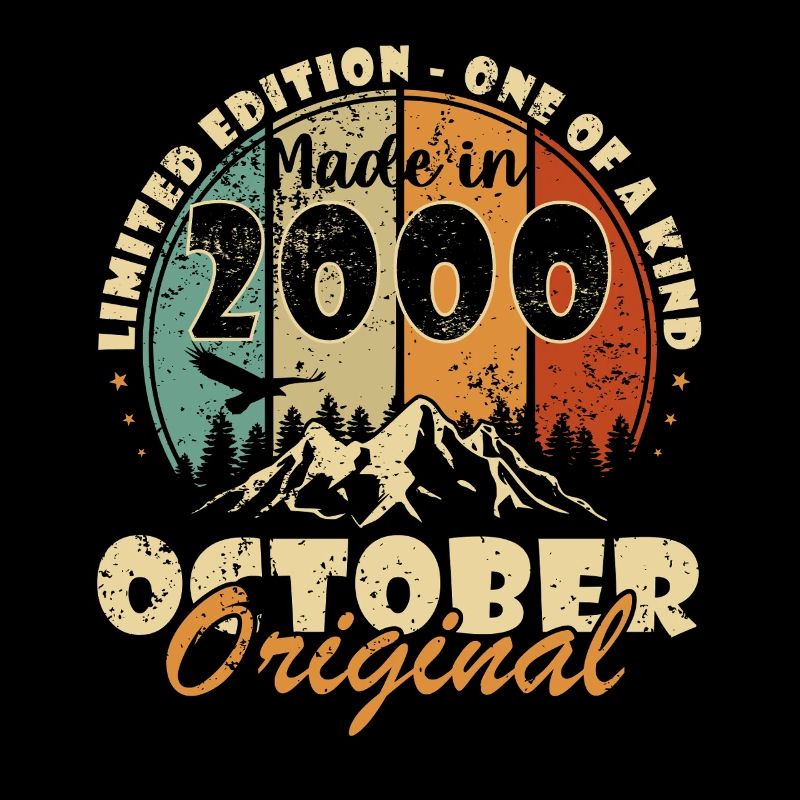 25e anniversaire Original Octobre Année 2000