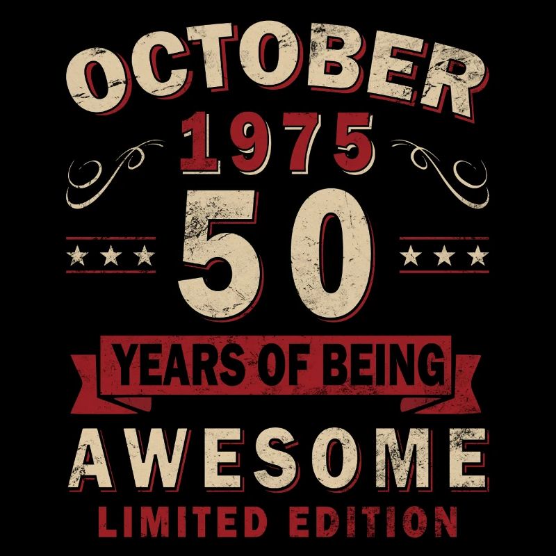 50. Geburtstag Geschenk Oldtimer Oktober 1975