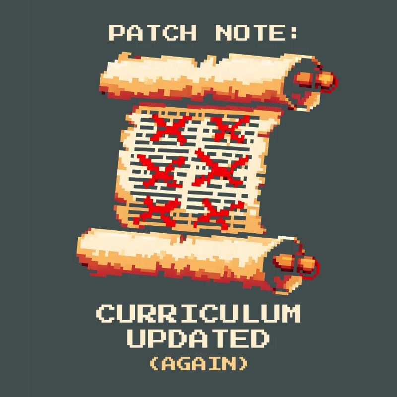 Patch Notes: Lehrplan aktualisiert | Schulhumor