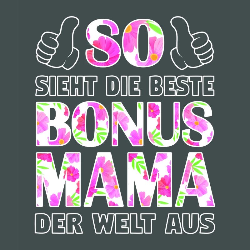 Bonus Mama Mutter Stiefmutter Muttertag Geschenk