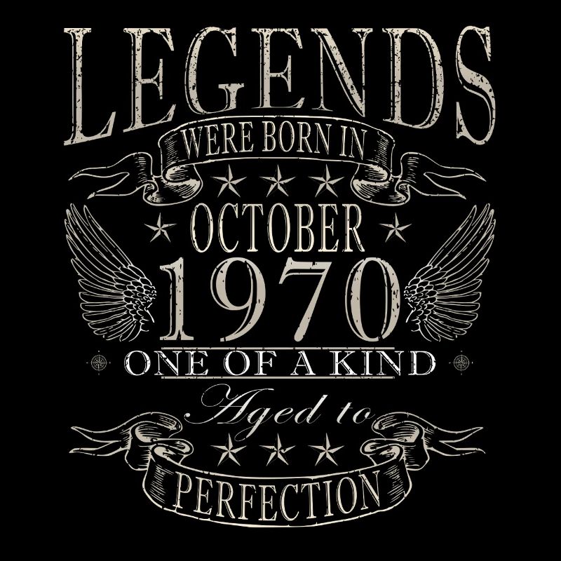 55th Birthday Legend October 1970