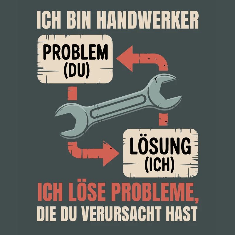 I am a craftsman: solution instead of problem