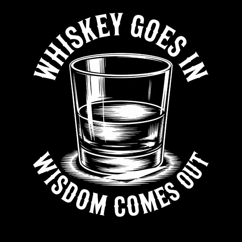 Le whisky entre, la sagesse sort