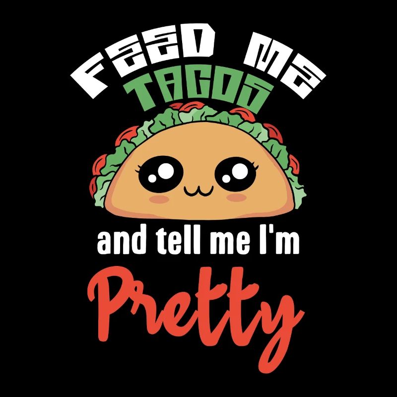 Kawaii Taco Saying Print