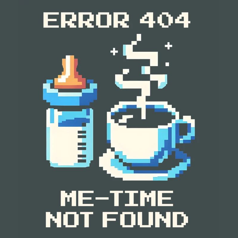 Error 404: Me-Time fehlt | Mama, Kaffee, Alltag