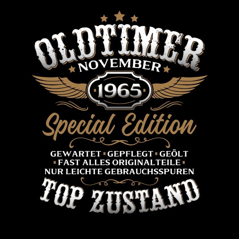 60. Geburtstag Geschenk Oldtimer November 1965