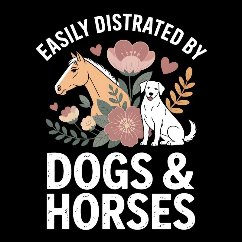 Hunde & Pferde Ablenkung Motiv