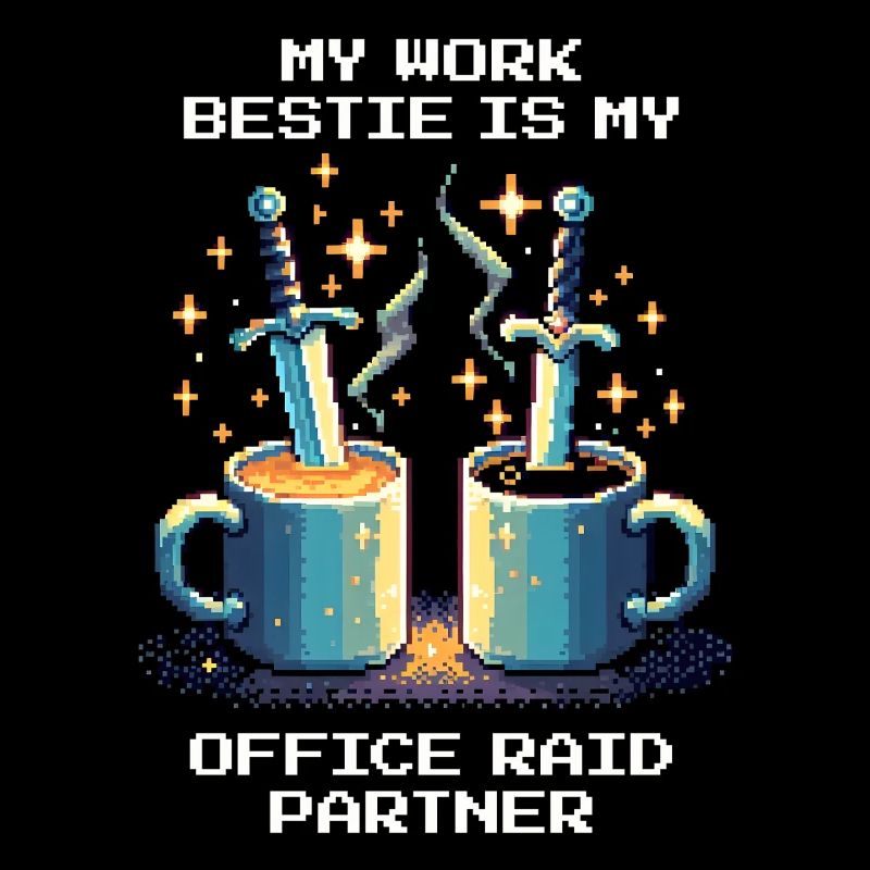 Mon copain de bureau est mon partenaire de raid | Bureau, MMO