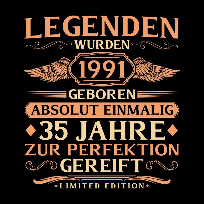 35e anniversaire Absolument unique - Né en 1991