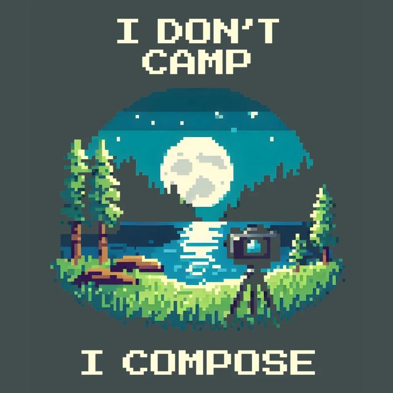 I don't camp, I compose | Composition